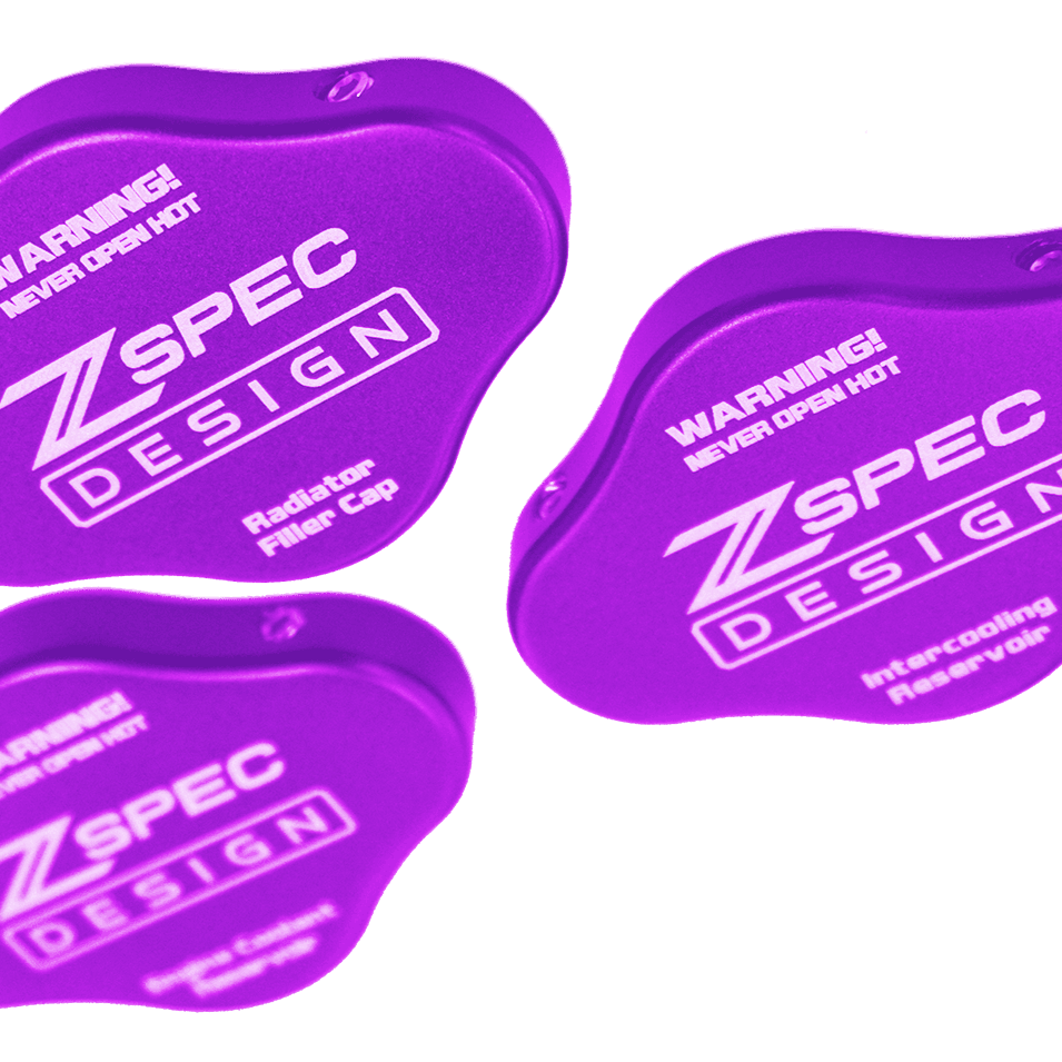 ZSPEC Fluid Reservoir Cap Covers Set for '23+ Nissan Z RZ34, Billet, 3 Caps - ZSD-389320-ZSD-389337-ZSD-389344-ZSD-389351-ZSD-389368-  DRIVEN - 19