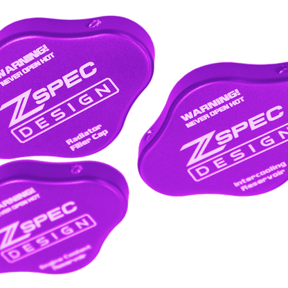 ZSPEC Fluid Reservoir Cap Covers Set for '23+ Nissan Z RZ34, Billet, 3 Caps - ZSD-389320-ZSD-389337-ZSD-389344-ZSD-389351-ZSD-389368-  DRIVEN - 19