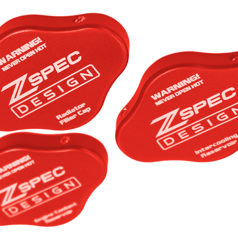 ZSPEC Fluid Reservoir Cap Covers Set for '23+ Nissan Z RZ34, Billet, 3 Caps - ZSD-389320-ZSD-389337-ZSD-389344-ZSD-389351-ZSD-389368-  DRIVEN - 15