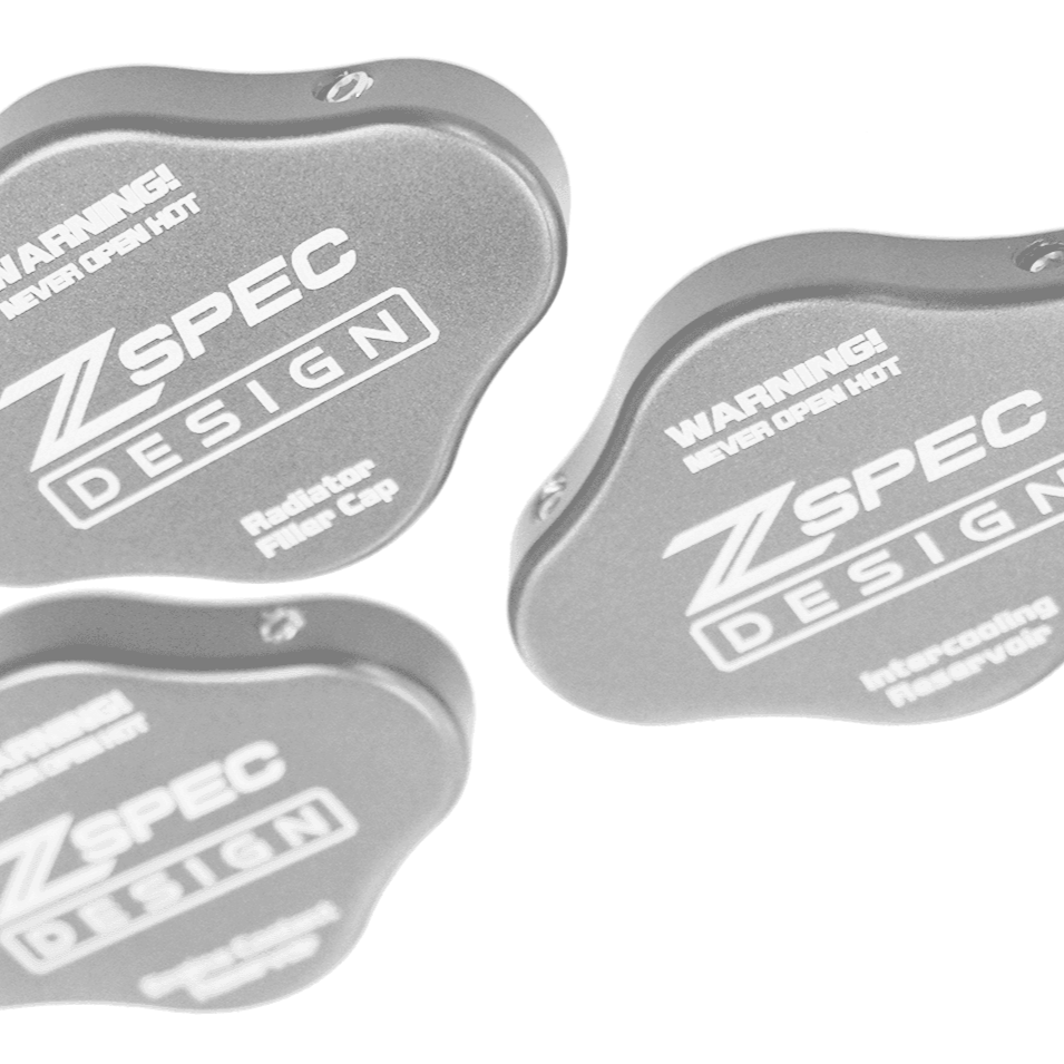 ZSPEC Fluid Reservoir Cap Covers Set for '23+ Nissan Z RZ34, Billet, 3 Caps - ZSD-389320-ZSD-389337-ZSD-389344-ZSD-389351-ZSD-389368-  DRIVEN - 26