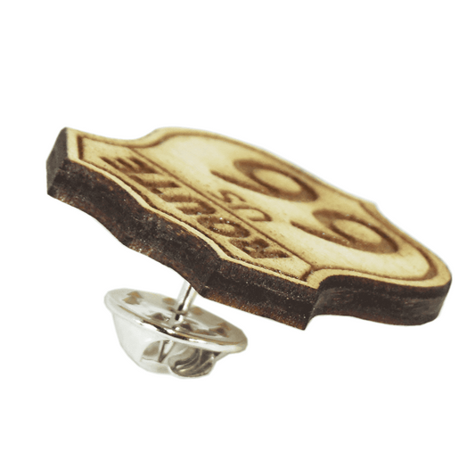 ZSPEC Classic Route 66 Laser-Cut & Etched Wooden Lapel/Hat Pin - ZSD-010385-  DRIVEN - 2