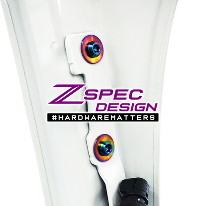 ZSPEC Stage-2 Dress Up Bolts® Fastener Kit for the Tesla Model 3, Grade-5 Titanium - ZSD-582943-ZSD-582950-ZSD-582967-ZSD-582974-ZSD-582981-  DRIVEN - 15