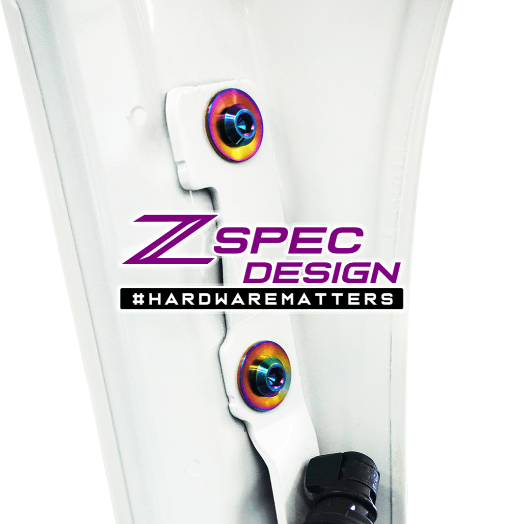 ZSPEC Stage-3 Dress Up Bolts® Fastener Kit for the Tesla Model 3, Grade-5 Titanium - ZSD-582585-ZSD-582592-ZSD-582608-ZSD-582615-ZSD-582622-  DRIVEN - 15