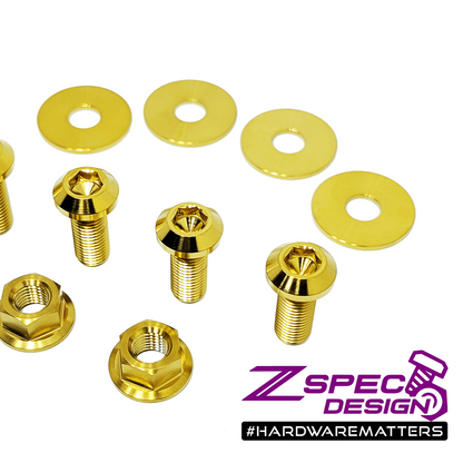 ZSPEC Strut Tower Brace/Bar Fastener Kit for '23+ Nissan Z RZ34, Titanium - ZSD-003875-ZSD-003882-ZSD-003899-ZSD-003905-ZSD-003912-  DRIVEN - 3