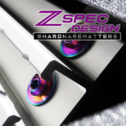 ZSPEC Utili-Track Sides & Rear Fastener Kit for '05+ Nissan Frontier D40/D41, Titanium - ZSD-392214-ZSD-392221-ZSD-392238-ZSD-392245-ZSD-392252-  DRIVEN - 3