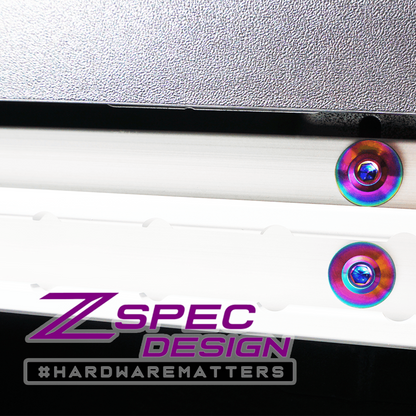 ZSPEC Utili-Track Sides & Rear Fastener Kit for '05+ Nissan Frontier D40/D41, Titanium - ZSD-392214-ZSD-392221-ZSD-392238-ZSD-392245-ZSD-392252-  DRIVEN - 7
