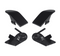 ZSPEC RHD Radio Bezel Top Screw Covers for '90-96 Nissan 300zx Z32, Left & Right Pair