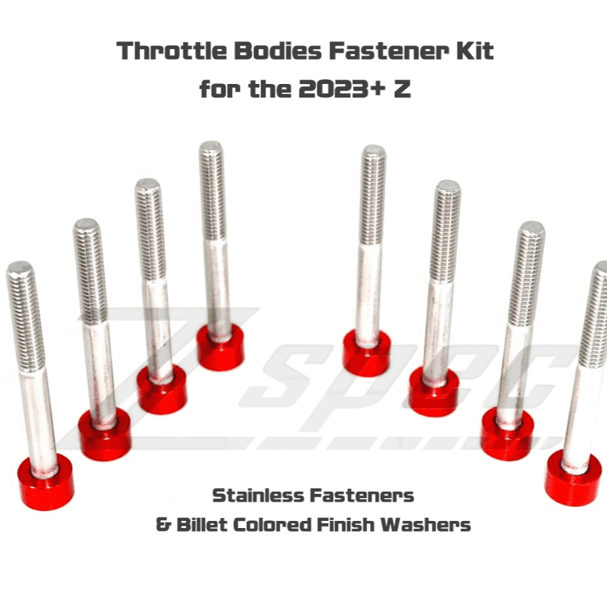 ZSPEC Throttle Bodies Fastener Kit for '23+ Nissan Z RZ34, Stainless & Billet - ZSD-759895-ZSD-759901-ZSD-759918-ZSD-759925-ZSD-759932-  DRIVEN - 3