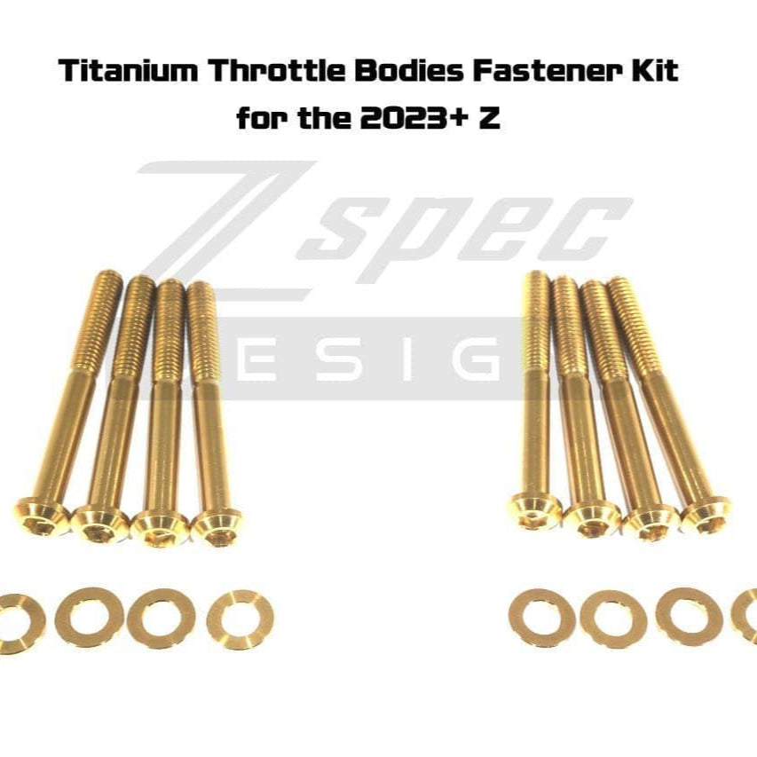 ZSPEC Throttle Bodies Fastener Kit for '23+ Nissan Z RZ34, Grade-5 Titanium - ZSD-759598-ZSD-759604-ZSD-759611-ZSD-759628-ZSD-759635-  DRIVEN - 4