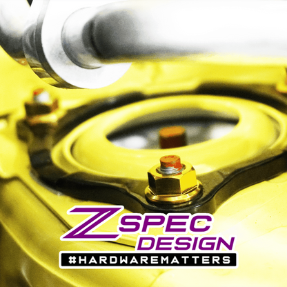 ZSPEC M10-1.25 Metric Flare Nuts, Titanium Grade-5, Sold Per Nut - ZSD-373305-ZSD-373312-ZSD-373329-ZSD-373336-ZSD-373343-  DRIVEN - 4