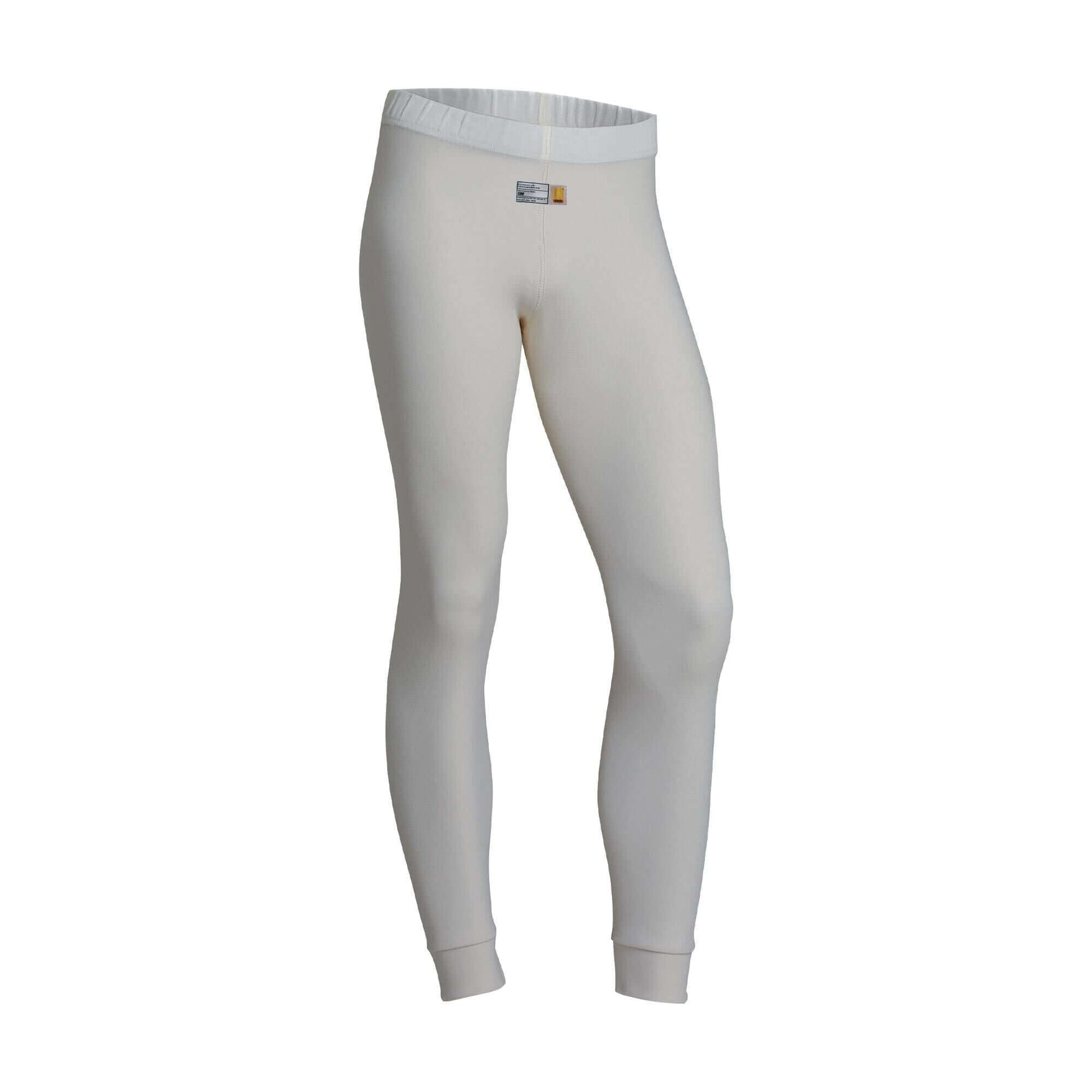 OMP RACING- UNDERWEAR PANTS FIRST WHITE SIZE. XL MY2022 - FIA 8856-2018..