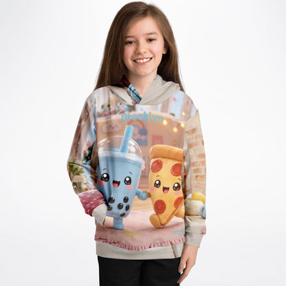 Bubba and Pizza Friends Kids Hoodie - SBKHDA-650807-XXS-  DRIVEN - 7