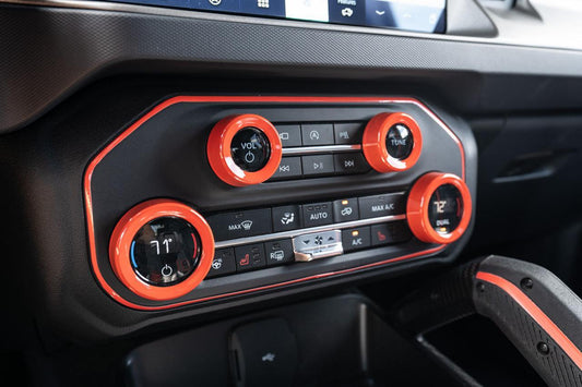 AC Controls Outline (Printed Series Vinyl) - 2021+ Bronco - 21BRONCOACOLPT-BO-21BRONCOACOLPT-GHBM-21BRONCOACOLPT-AB-21BRONCOACOLPT-A51-21BRONCOACOLPT-AZ-  DRIVEN - 1