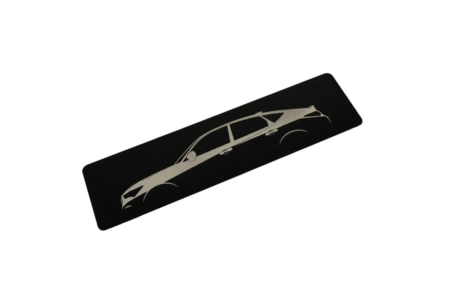 Acura Integra DE Outline Weathertech Floor Mat Logo Insert (Metal Etched) - 2023+ Integra - UNIVERSALWTETCH-DE-  DRIVEN - 1