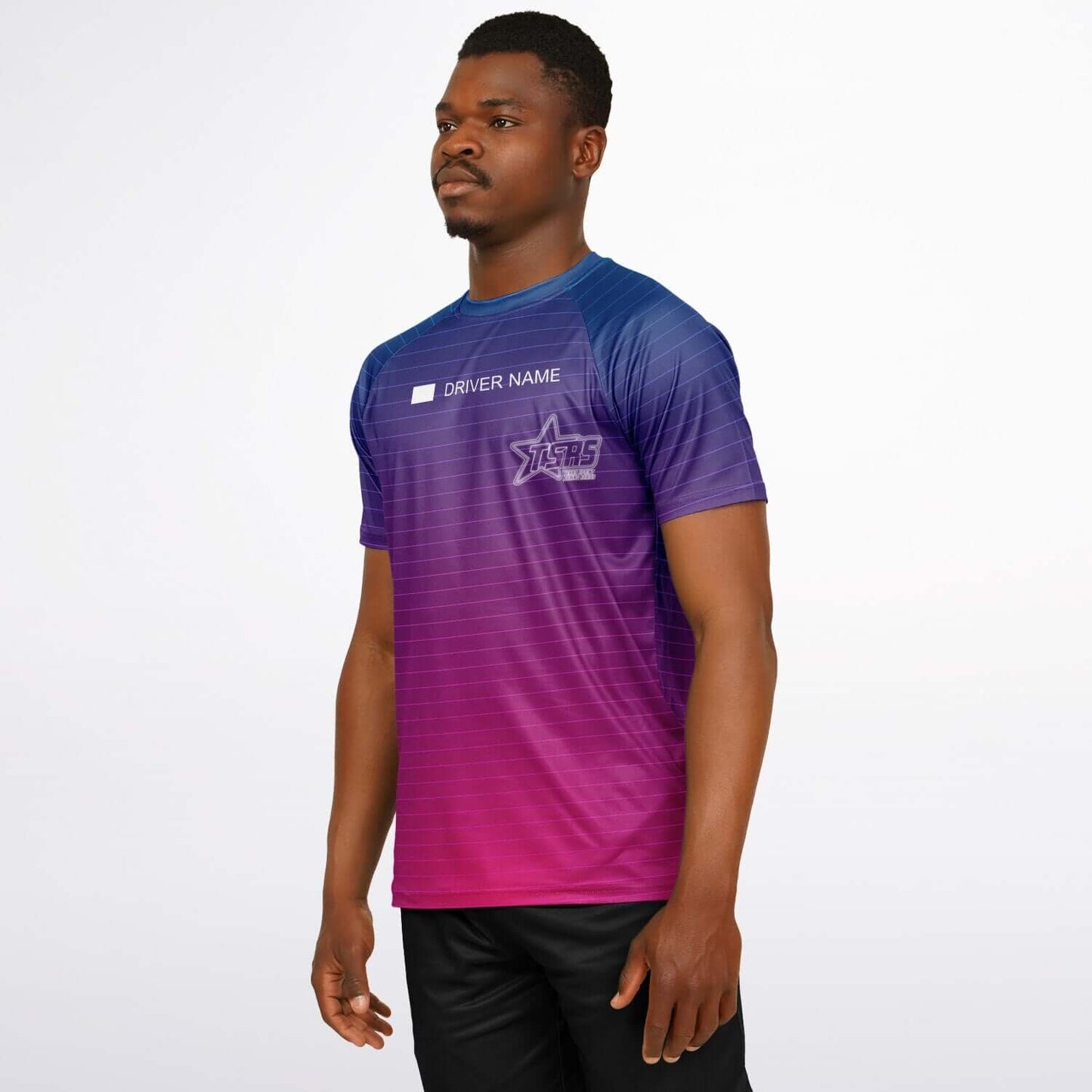 DRIVEN | TSRS '24 | Karting Underwear Top - Short Sleeve - Adult - Pink/Blue