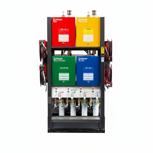 OilSafe | Advance Bulk System | Lubrication Management & Dispensing Stations - 1A0001-1A4000-1A0400-2A0800-3A0C00-  DRIVEN - 1
