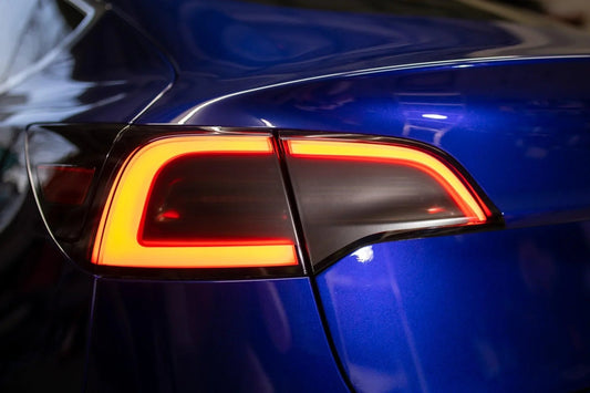 Aftermarket Taillight Overlays - 2017-2023 Tesla Model 3 / Model Y - 17TES3TL-DS-17TES3TL-LS-17TES3TL-ST-17TES3TL-DSG-17TES3TL-DSHC-  DRIVEN - 1