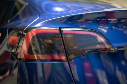 Aftermarket Taillight Overlays - 2017-2023 Tesla Model 3 / Model Y - 17TES3TL-DS-17TES3TL-LS-17TES3TL-ST-17TES3TL-DSG-17TES3TL-DSHC-  DRIVEN - 17