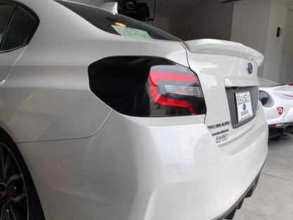 Aftermarket Taillight Style Overlays - 2015-2021 Subaru WRX / STI - SFB15WRXAMTLGB-  DRIVEN - 3