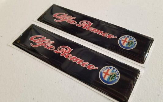 Alfa Romeo Emblems for Weathertech Floor Mats (Single) - WTALFAROMEO-  DRIVEN - 1