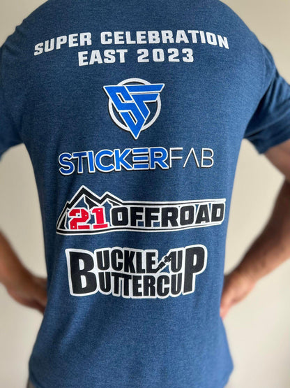 All Generations Matter Super Celebration East Shirt - Buckle Up Buttercup / StickerFab / 21 Offroad - torSSE23SHIRT-SM-torSSE23SHIRT-MD-torSSE23SHIRT-LG-torSSE23SHIRT-XL-  DRIVEN - 6