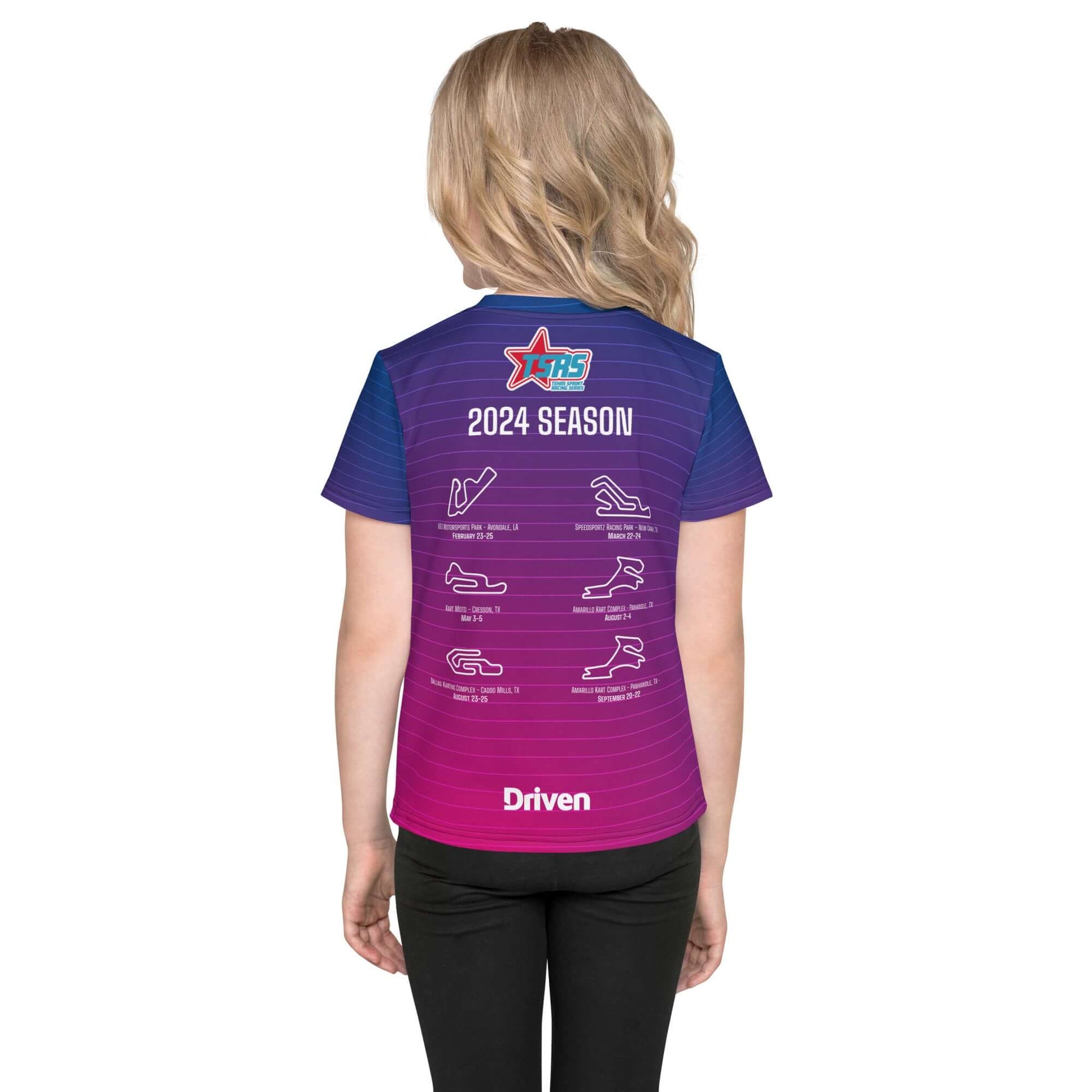 DRIVEN | TSRS '24 | T-shirt - Child - Pink/Blue - | DRIVEN | - 6950890_10817-6950890_10818-6950890_10819-6950890_10820-6950890_10821-6950890_10822-6950890_10823