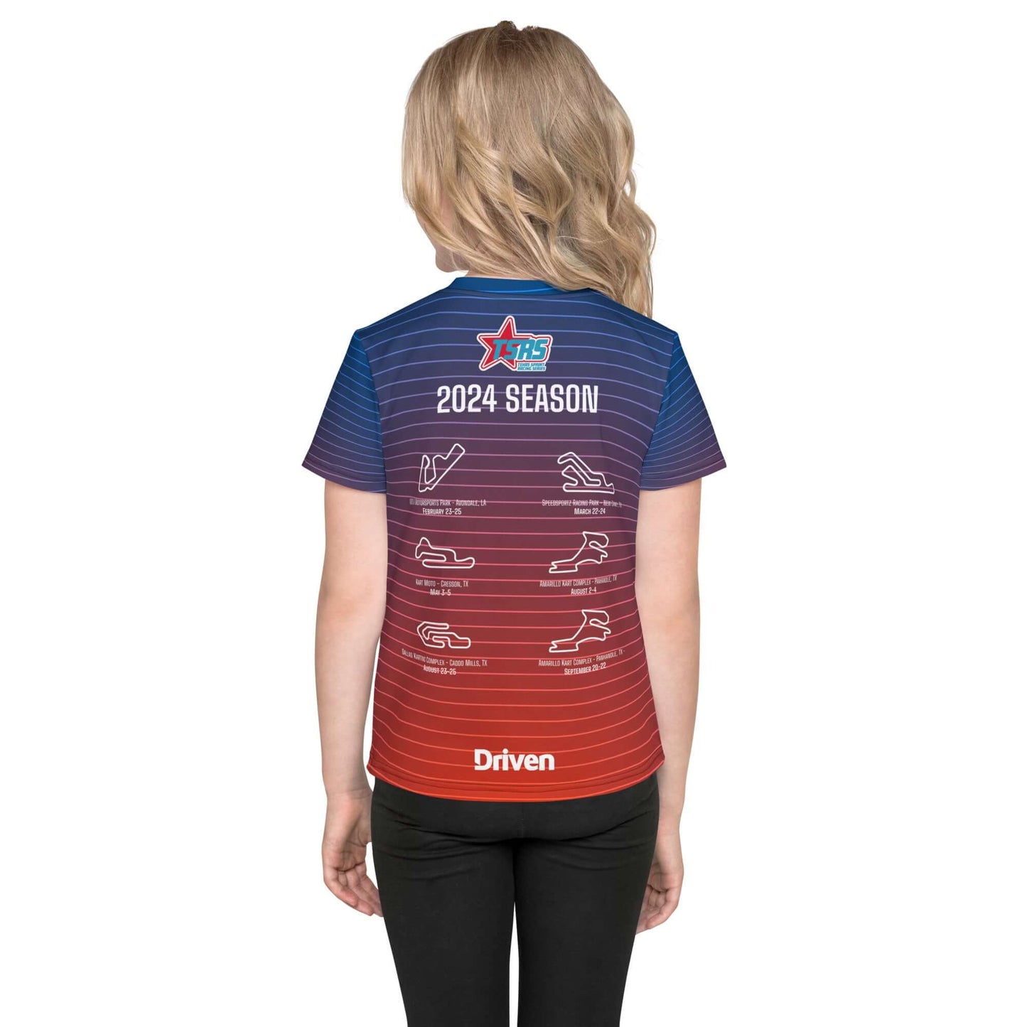 DRIVEN | TSRS '24 | T-shirt - Child - Red/Blue