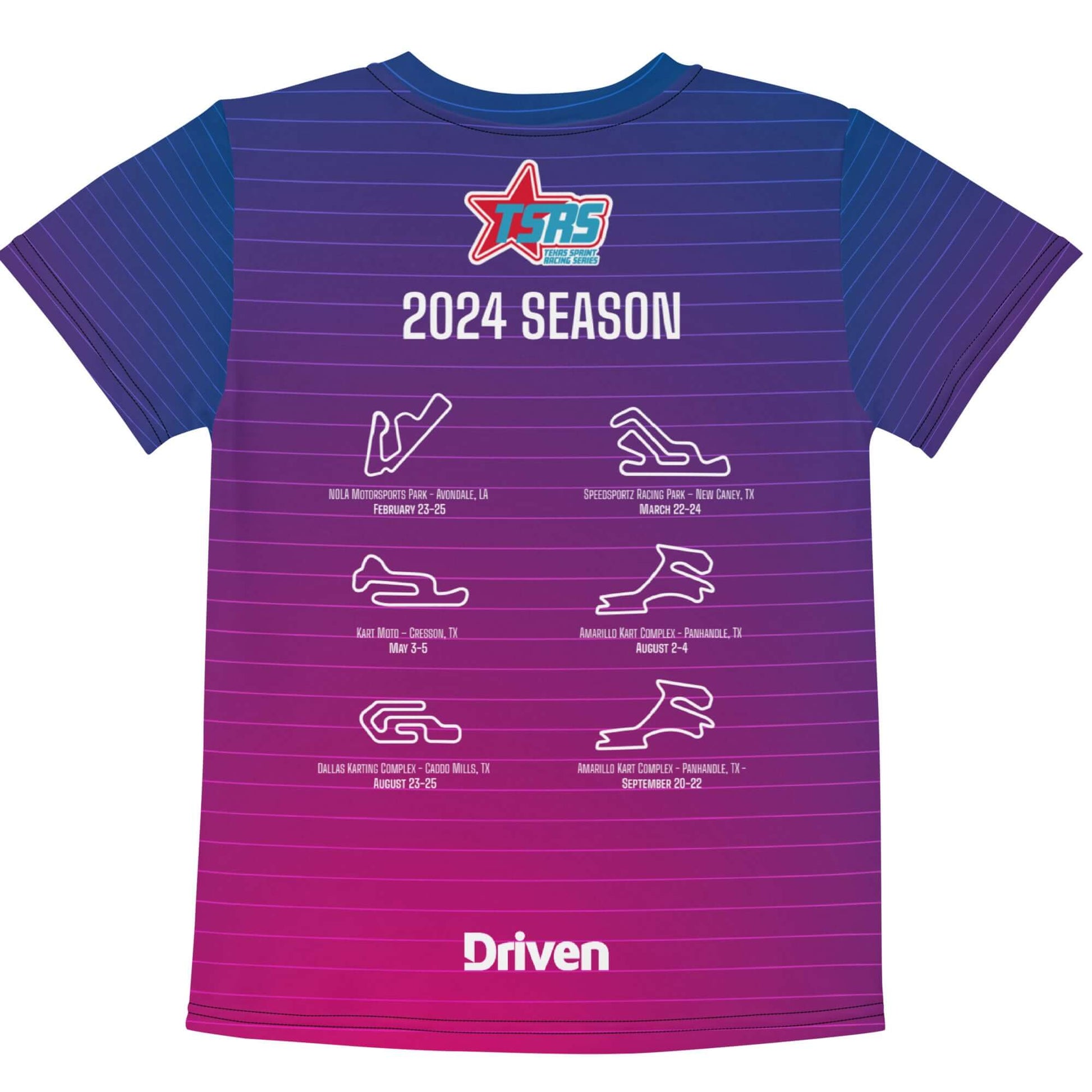 DRIVEN | TSRS '24 | T-shirt - Child - Pink/Blue - | DRIVEN | - 6950890_10817-6950890_10818-6950890_10819-6950890_10820-6950890_10821-6950890_10822-6950890_10823