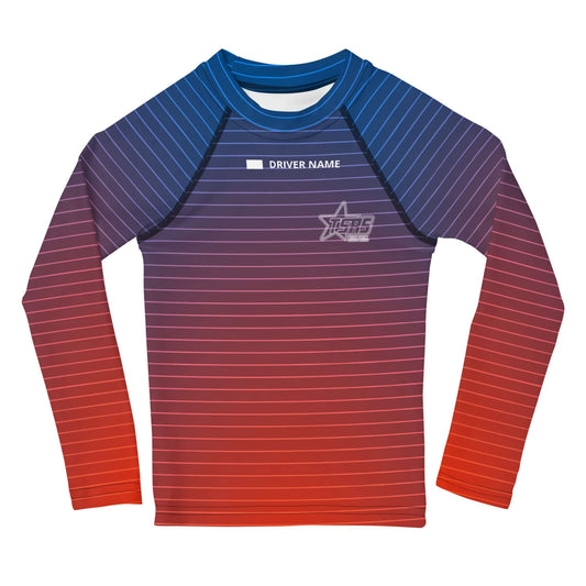 DRIVEN | TSRS '24 | Karting Underwear Top - Long Sleeve - Child - Red/Blue - UPF 50+ - | DRIVEN | - 5265437_10459-5265437_10460-5265437_10461-5265437_10462-5265437_10463-5265437_10464-5265437_10465