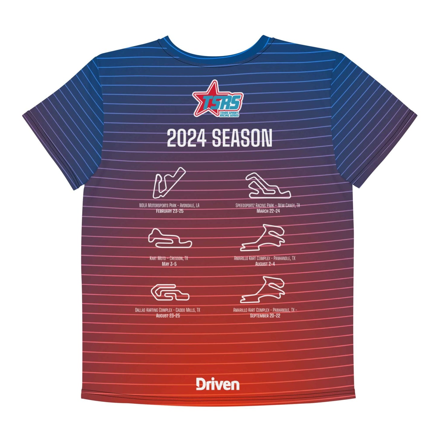 DRIVEN | TSRS '24 | T-shirt - Youth - Red/Blue - | DRIVEN | - 2166382_10824-2166382_10825-2166382_10826-2166382_10827-2166382_10828-2166382_10829-2166382_10830