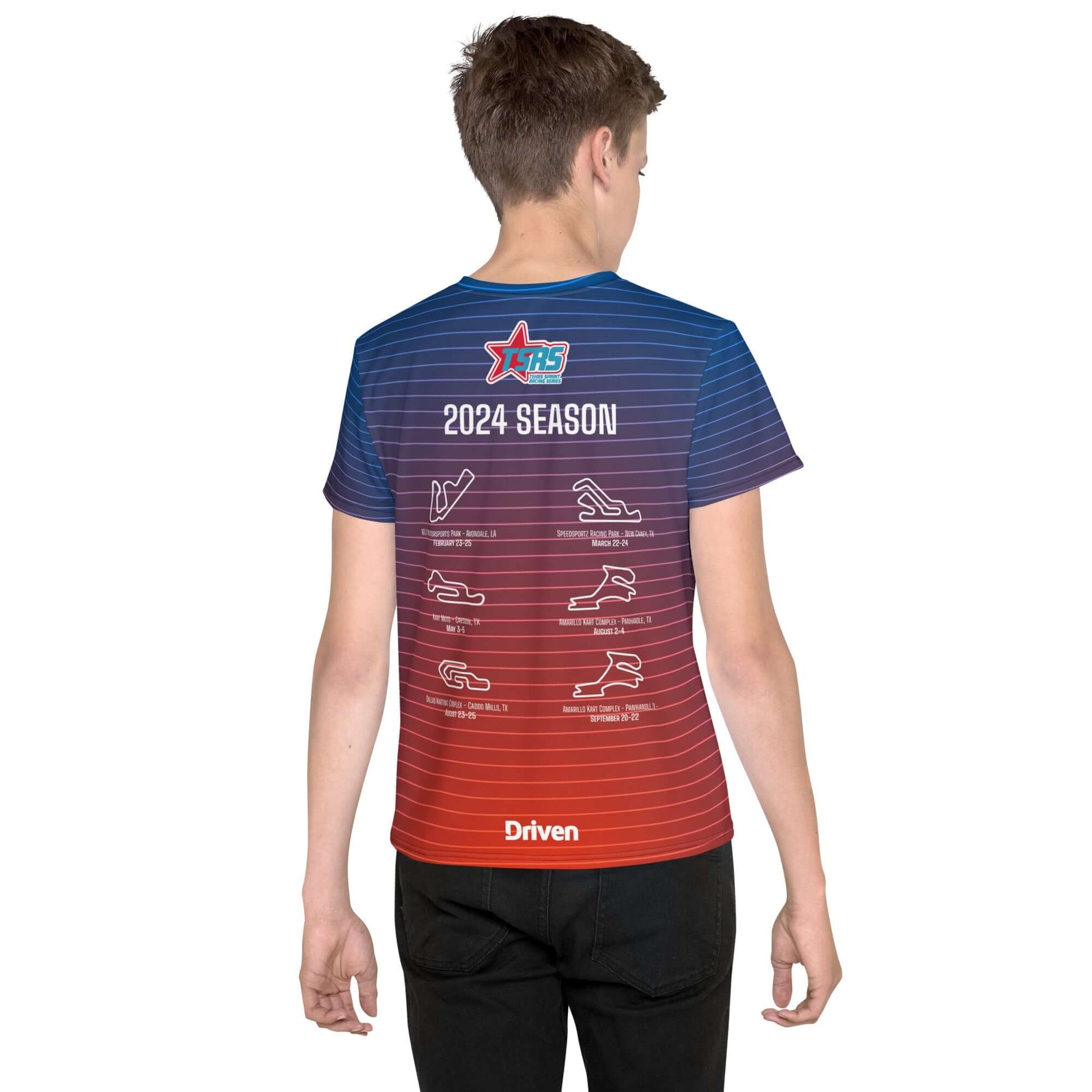 DRIVEN | TSRS '24 | T-shirt - Youth - Red/Blue - | DRIVEN | - 2166382_10824-2166382_10825-2166382_10826-2166382_10827-2166382_10828-2166382_10829-2166382_10830