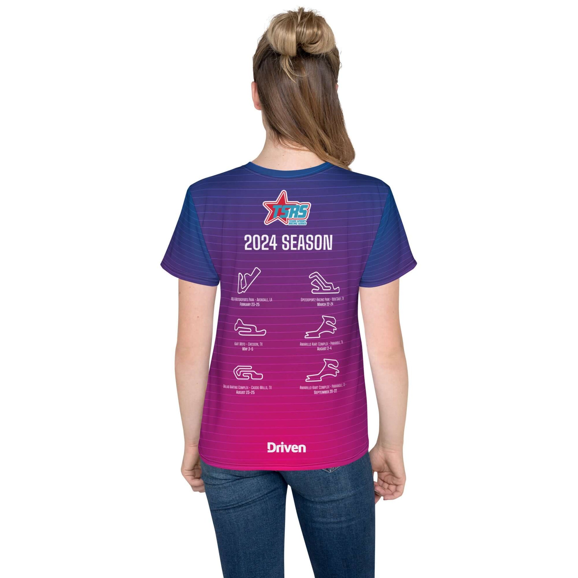 DRIVEN | TSRS '24 | T-shirt - Youth - Pink/Blue - | DRIVEN | - 8746640_10824-8746640_10825-8746640_10826-8746640_10827-8746640_10828-8746640_10829-8746640_10830