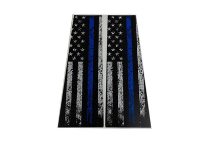 American Flag B Pillar Overlays - 2024+ Ranger - 24RANGERBPILLAR4PT-AFBW-24RANGERBPILLAR4PT-AFTBL-24RANGERBPILLAR4PT-AFTRL-24RANGERBPILLAR4PT-AFTGR-  DRIVEN - 12