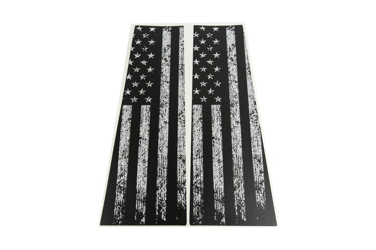 American Flag B Pillar Overlays - 2024+ Ranger - 24RANGERBPILLAR4PT-AFBW-24RANGERBPILLAR4PT-AFTBL-24RANGERBPILLAR4PT-AFTRL-24RANGERBPILLAR4PT-AFTGR-  DRIVEN - 13