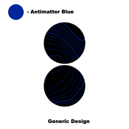 Topo Cup Holder Inserts (Printed Series + Acrylic) - 2021+ Bronco - 21BRNCPHLDRINS-TPAMBL-21BRNCPHLDRINS-TPA51L-21BRNCPHLDRINS-TPAZL-21BRNCPHLDRINS-TPCGL-21BRNCPHLDRINS-TPCBNL-  DRIVEN - 11