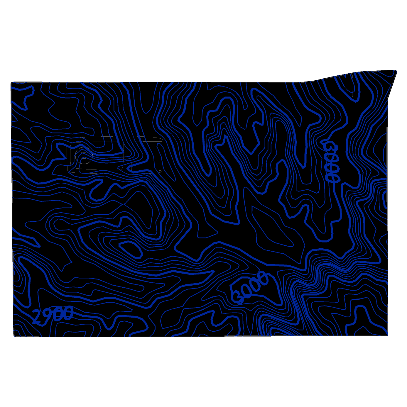 Topo Glovebox Overlay Kit (Printed Series) - 2021+ Bronco - 21BRNGLOVE-TPAMBL-21BRNGLOVE-TPA51L-21BRNGLOVE-TPAZL-21BRNGLOVE-TPCGL-21BRNGLOVE-TPCBNL-  DRIVEN - 28