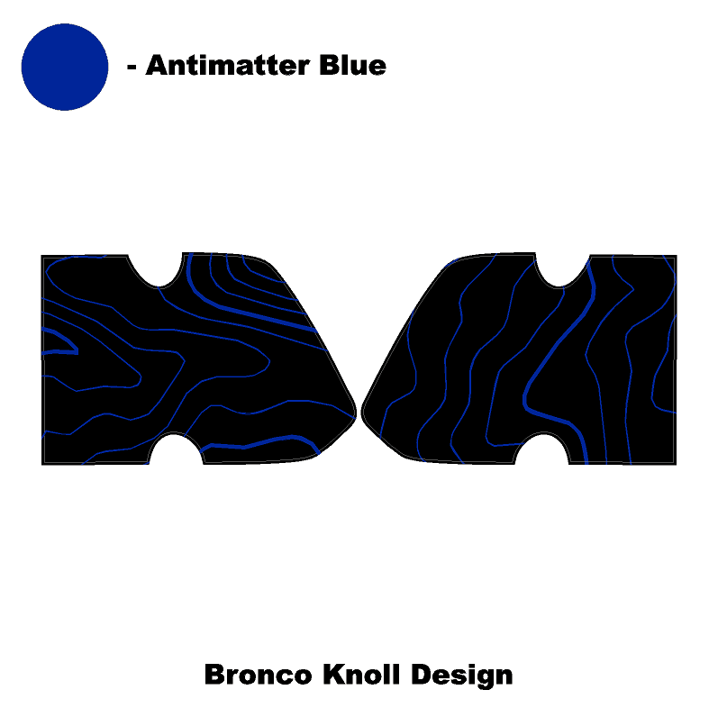 Interior Door Cup Protector Kit - 2021+ Bronco - 21BRNINTDRCUP-TPAMBL-21BRNINTDRCUP-TPA51L-21BRNINTDRCUP-TPAZL-21BRNINTDRCUP-TPCGL-21BRNINTDRCUP-TPCBNL-  DRIVEN - 26