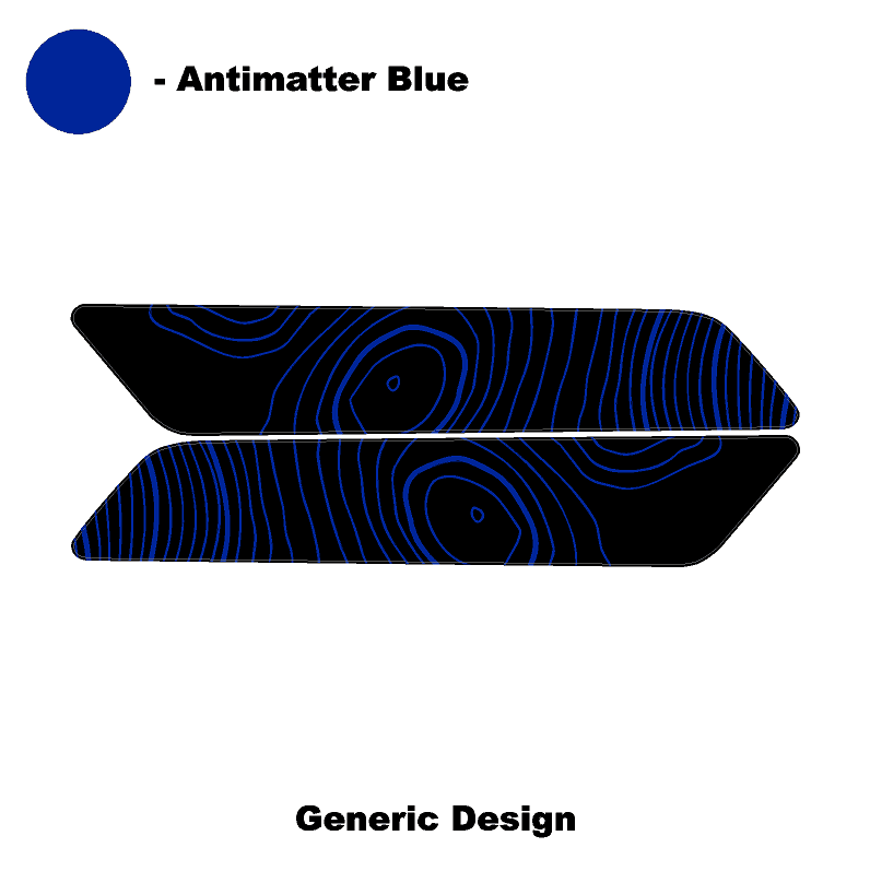 Topo Interior Rear Door Grab Handle Overlay Kit (Printed Series) - 2021+ Bronco 4 Door - 21BRNGRAB4RDR-TPAMBL-21BRNGRAB4RDR-TPA51L-21BRNGRAB4RDR-TPAZL-21BRNGRAB4RDR-TPCGL-21BRNGRAB4RDR-TPCBNL-  DRIVEN - 5