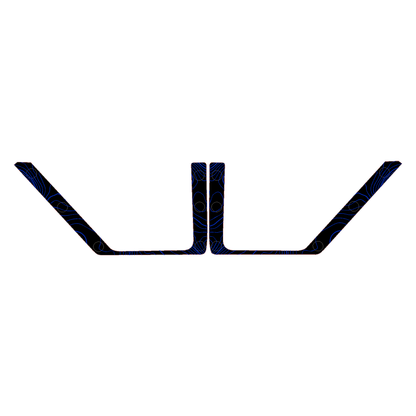 Topo Rear Door Net Trim Overlay Kit (Printed Series) - 2021+ Bronco - 21BRNFTNET-TPAMBL-21BRNFTNET-TPA51L-21BRNFTNET-TPAZL-21BRNFTNET-TPCGL-21BRNFTNET-TPCBNL-  DRIVEN - 28