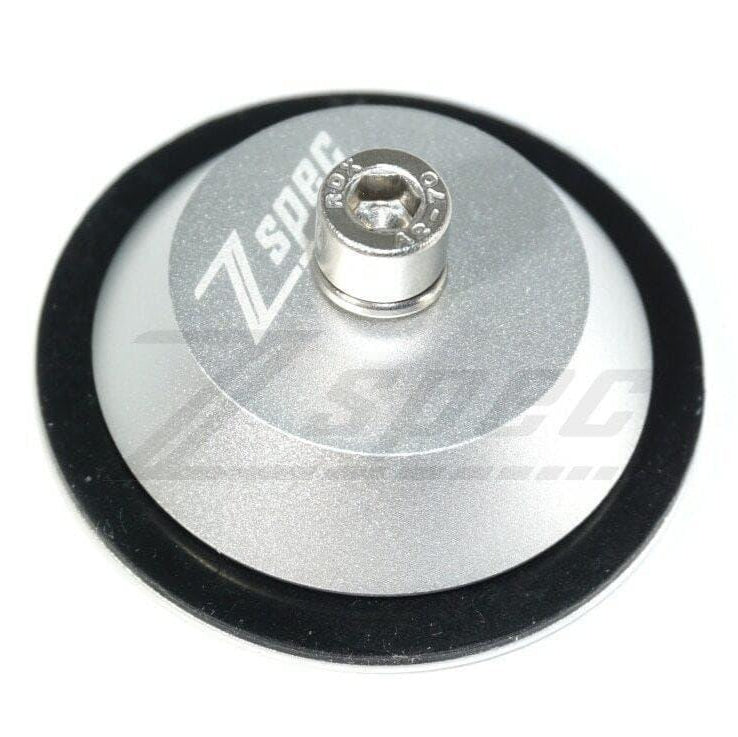 ZSPEC 44mm Rear Wiper Hole-Cover/Cap/Plug, Weatherproof, Billet, Silver Finish - ZSD-012884-  DRIVEN - 6