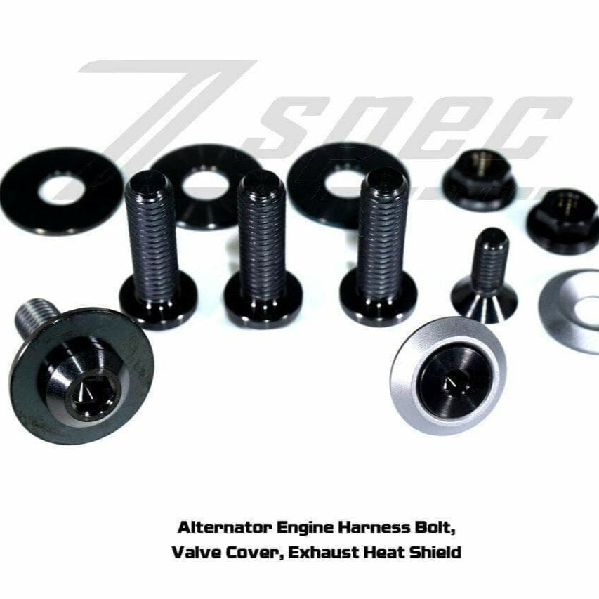 ZSPEC Stage-3 Dress Up Bolts® Fastener Kit for '03-15 Scion xB, Titanium & Billet - ZSD-193842-ZSD-193859-ZSD-193866-ZSD-193873-ZSD-193880-  DRIVEN - 9
