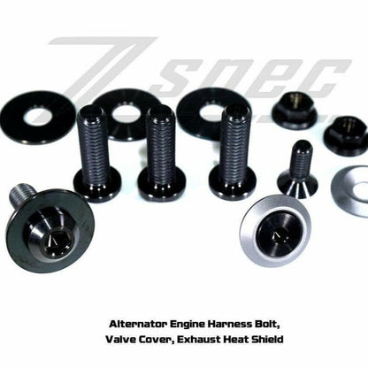 ZSPEC Stage-3 Dress Up Bolts® Fastener Kit for '03-15 Scion xB, Titanium & Billet - ZSD-193842-ZSD-193859-ZSD-193866-ZSD-193873-ZSD-193880-  DRIVEN - 9