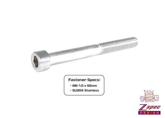 ZSPEC M6-1.0x55mm Socket-Cap SHSC Fasteners, Stainless, 10-Pack - ZSD-004551-  DRIVEN - 2