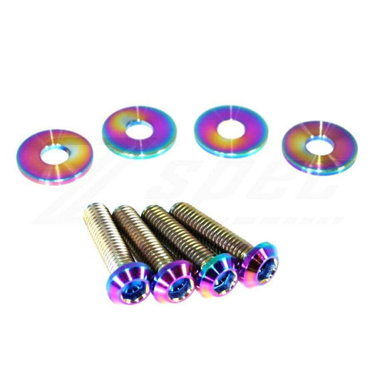 ZSPEC Dress Up Bolts® Fastener Kit for Nissan Skyline GT-R R35 Plenum Cover, Titanium - ZSD-195631-ZSD-195648-ZSD-195655-ZSD-195662-ZSD-195679-  DRIVEN - 2