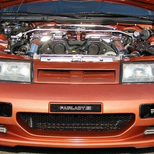 ZSPEC Front Bumper Plate for the JSPEC '90-99 Nissan Z32 300zx Fascia, Powder-Coated Billet - ZSD-569999-ZSD-569975-ZSD-569944-ZSD-569951-ZSD-569968-  DRIVEN - 3