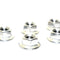 ZSPEC M10-1.25 Metric Flare Nuts, SUS304 Stainless Steel, 10-Pack