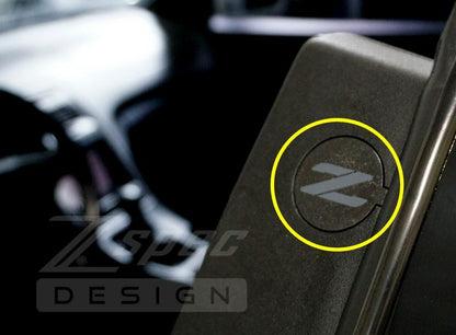 ZSPEC Outer B-Pillar Finisher Cap With Z, for '90-96 300zx, Left/Right Pair - ZSD-386121-  DRIVEN - 2