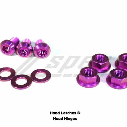 ZSPEC Stage-2 Dress Up Bolts®/Fastener Kit for '03-'08 Nissan 350z DE & HR, Titanium - ZSD-194207-ZSD-194214-ZSD-194221-ZSD-194238-ZSD-194245-  DRIVEN - 13