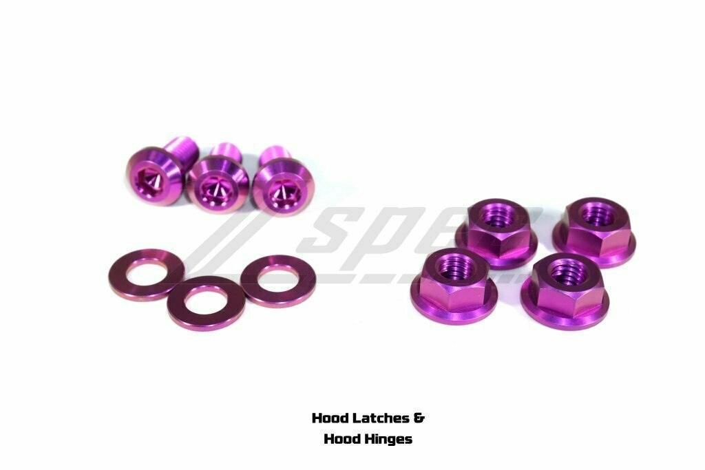 ZSPEC Stage-3 Dress Up Bolts®/Fastener Kit for '03-'08 Nissan 350z DE & HR, Titanium - ZSD-384394-ZSD-384400-ZSD-384417-ZSD-384424-ZSD-384431-  DRIVEN - 16