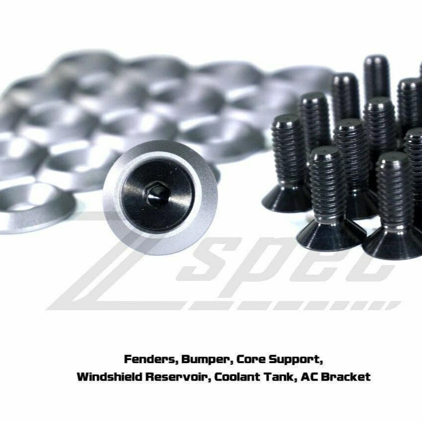 ZSPEC Stage-3 Dress Up Bolts® Fastener Kit for '03-15 Scion xB, Titanium & Billet - ZSD-193842-ZSD-193859-ZSD-193866-ZSD-193873-ZSD-193880-  DRIVEN - 6